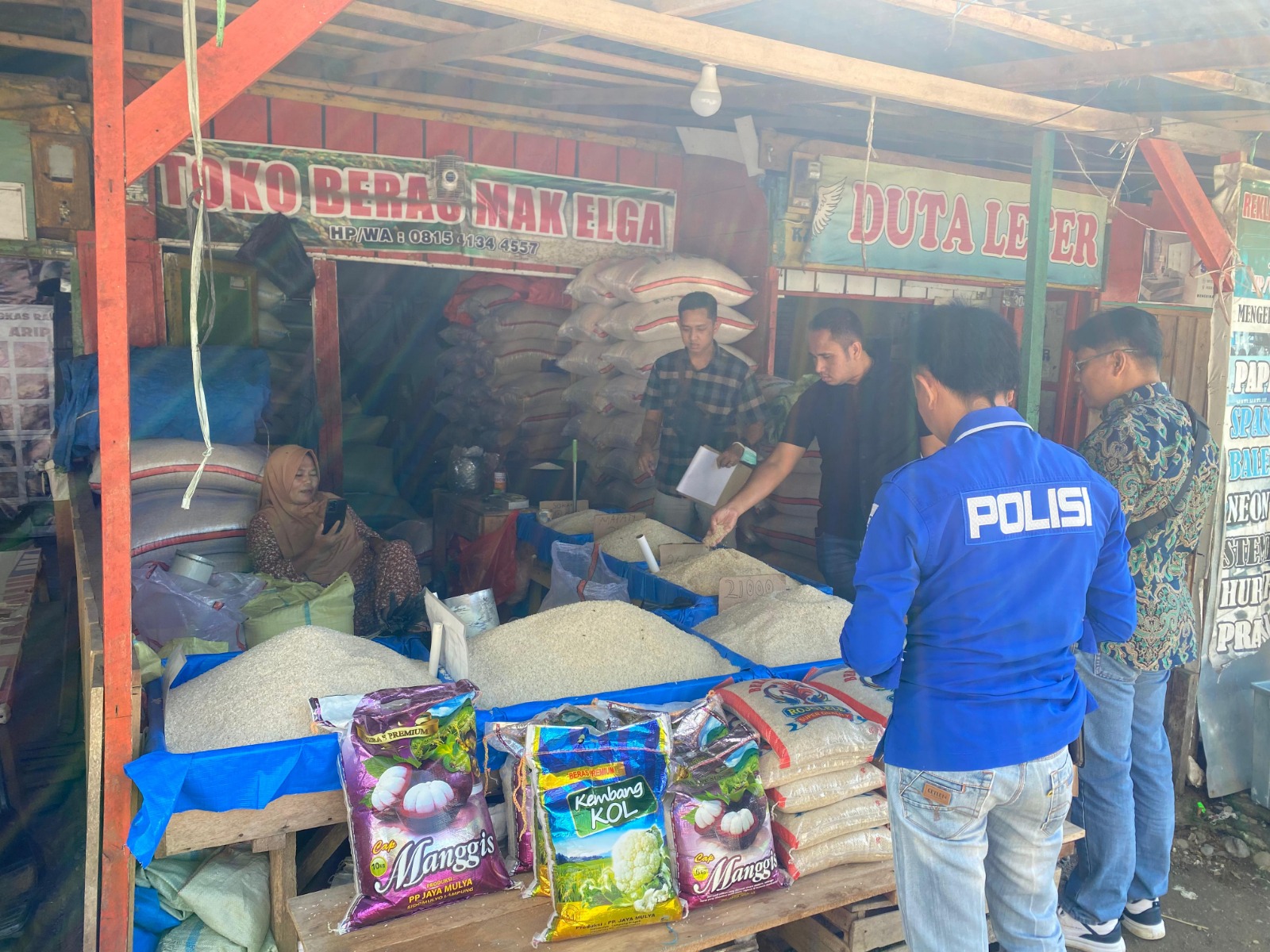 Awal Tahun 2026, Polres Bengkulu Utara Pastikan Harga dan Stok Beras Tetap Aman