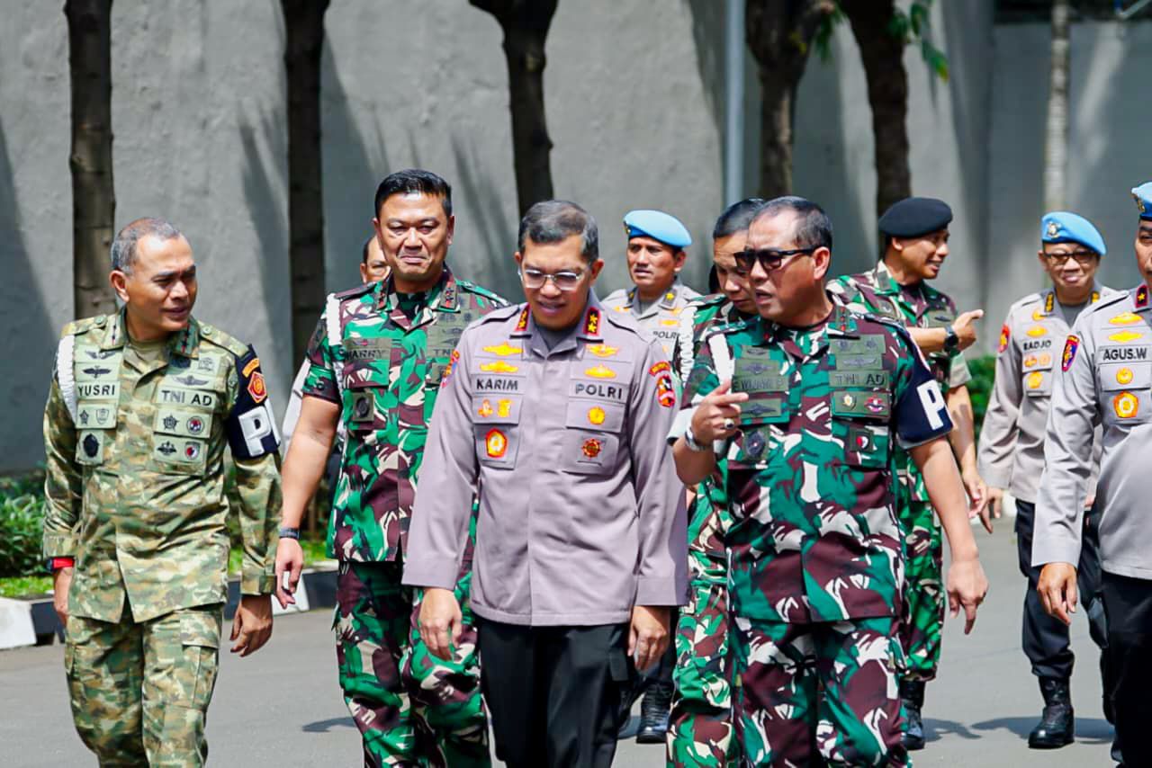 Perkuat Soliditas, POM TNI dan Propam Polri Gelar Coffee Morning & Halal Bihalal 1447 H