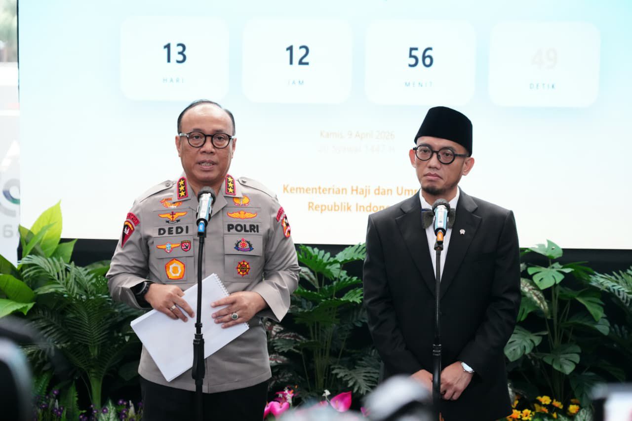 Polri dan Kemenhaj Bentuk Satgas Haji 2026, Hadir Lindungi Jemaah Sesuai Arahan Presiden Prabowo*