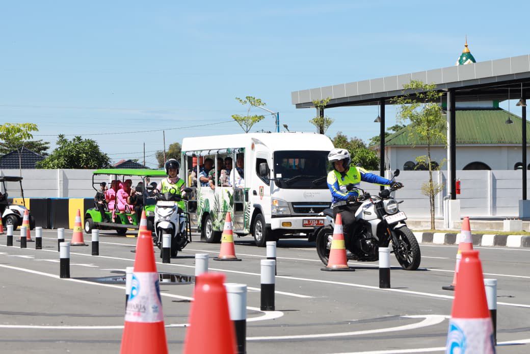 Kakorlantas Polri Resmikan Safety Driving Center (SDC) Polda Kalsel