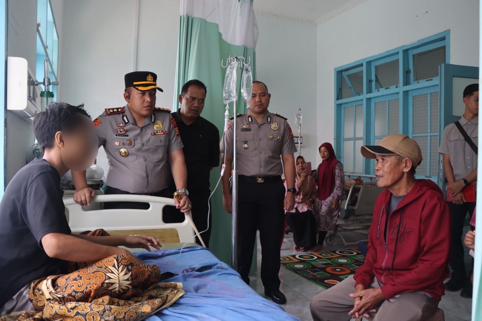 Polres Bengkulu Utara Dalami Motif Penusukan Pelajar, Kapolres Turun Langsung Pantau Kondisi Korban di Rumah Sakit