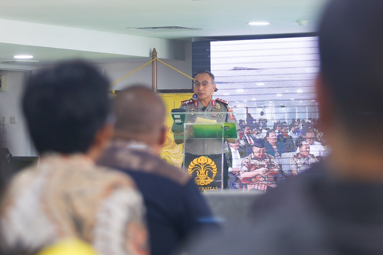 Di Universitas Indonesia, Kabaharkam Tegaskan Kepercayaan Publik Jadi Ukuran Keberhasilan Polri