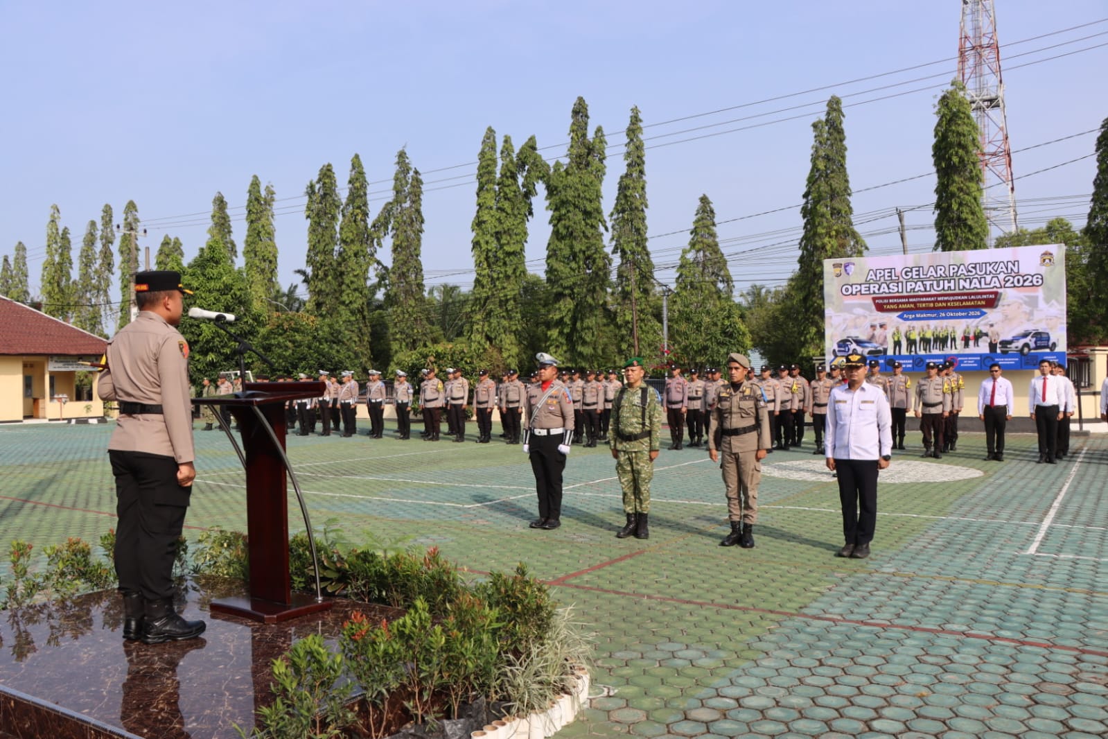 Polres Bengkulu Utara Gelar Pasukan Operasi Patuh Nala 2026, Tekankan Disiplin Berlalu Lintas dan Pendekatan Humanis