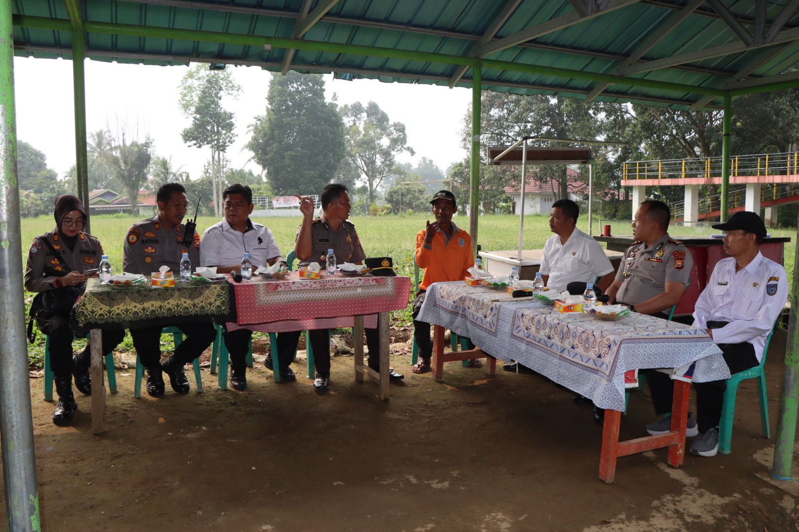 ​Dekatkan Diri dengan Masyarakat, Kapolres Bengkulu Utara Gelar Kegiatan Kumpul Bersama Masyarakat di Wisata Palak Siring Kemumu